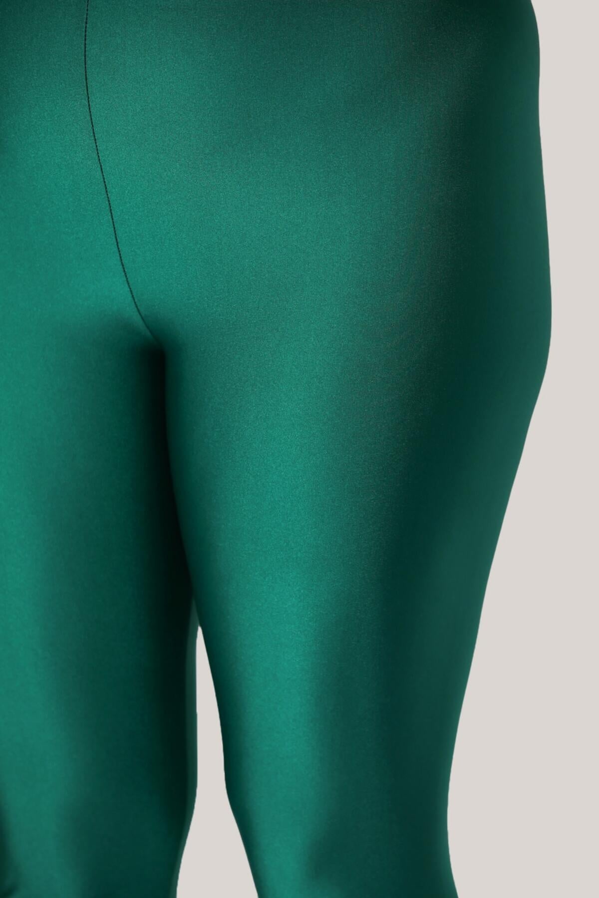 Plus - Size Leggings, Emerald