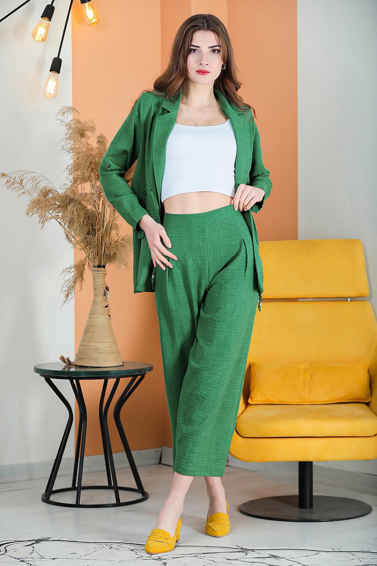 Flammé Two - Piece Set — Green