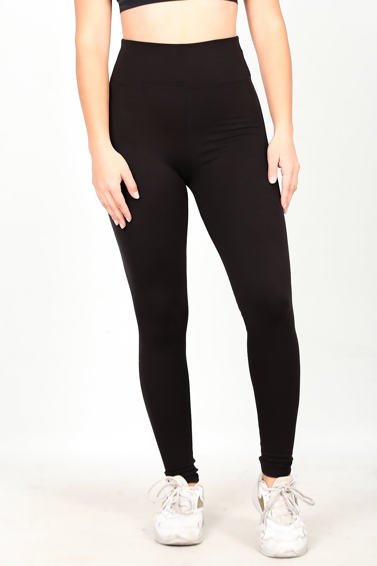 High - Waist Leggings - Black