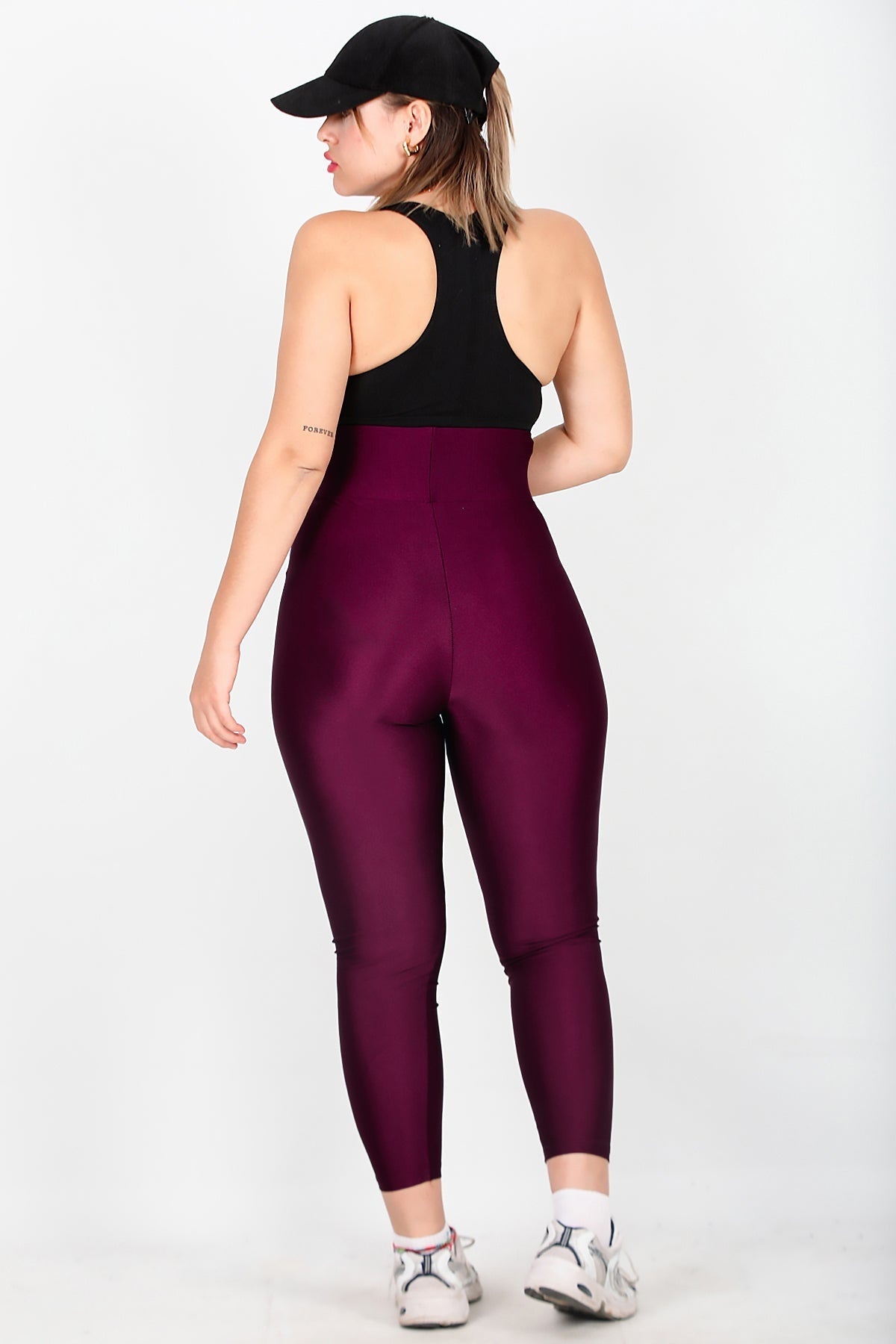 Plus - Size Leggings — Plum
