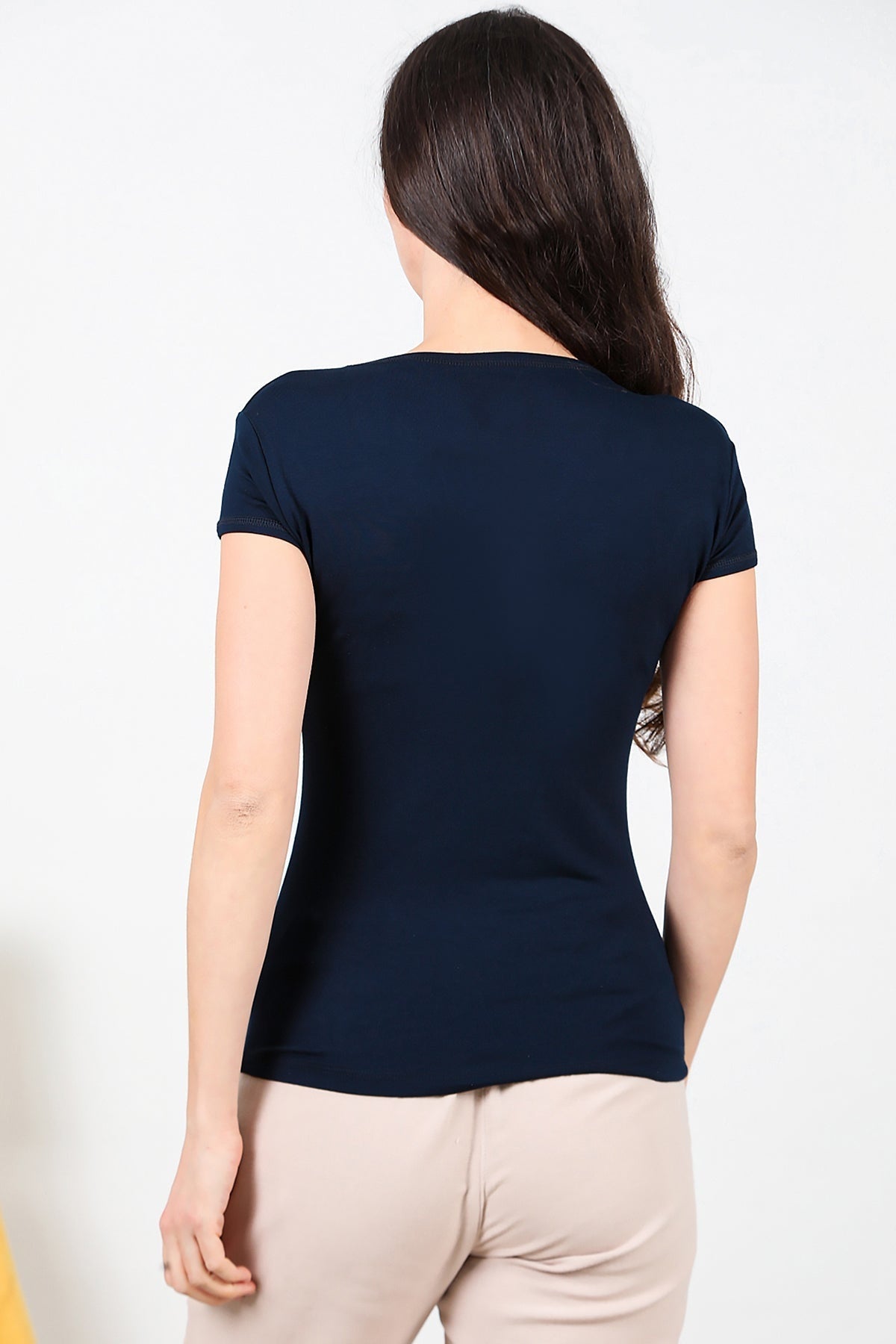 Crew - Neck T - Shirt — Navy