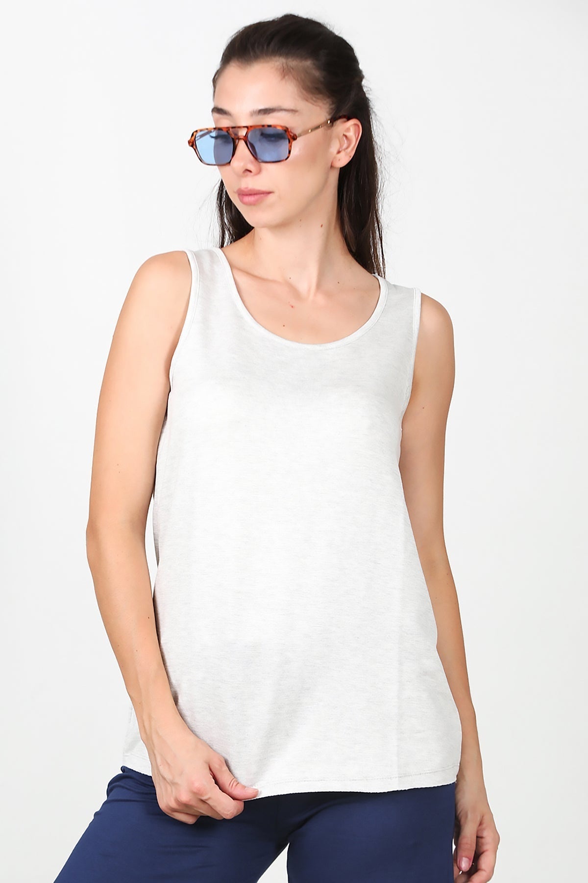 Thick - Strap T - Shirt – Grey