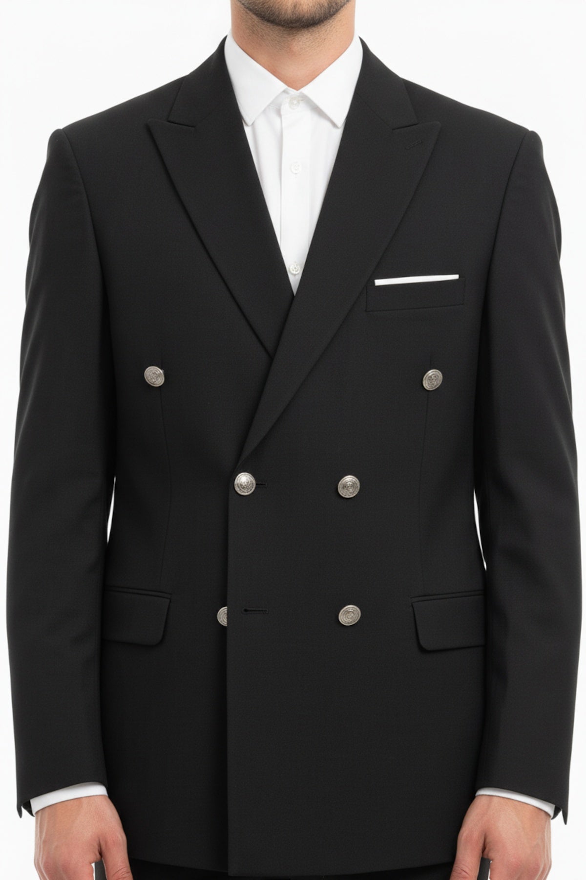 Bezayak Kloveze Black Two - Piece Suit