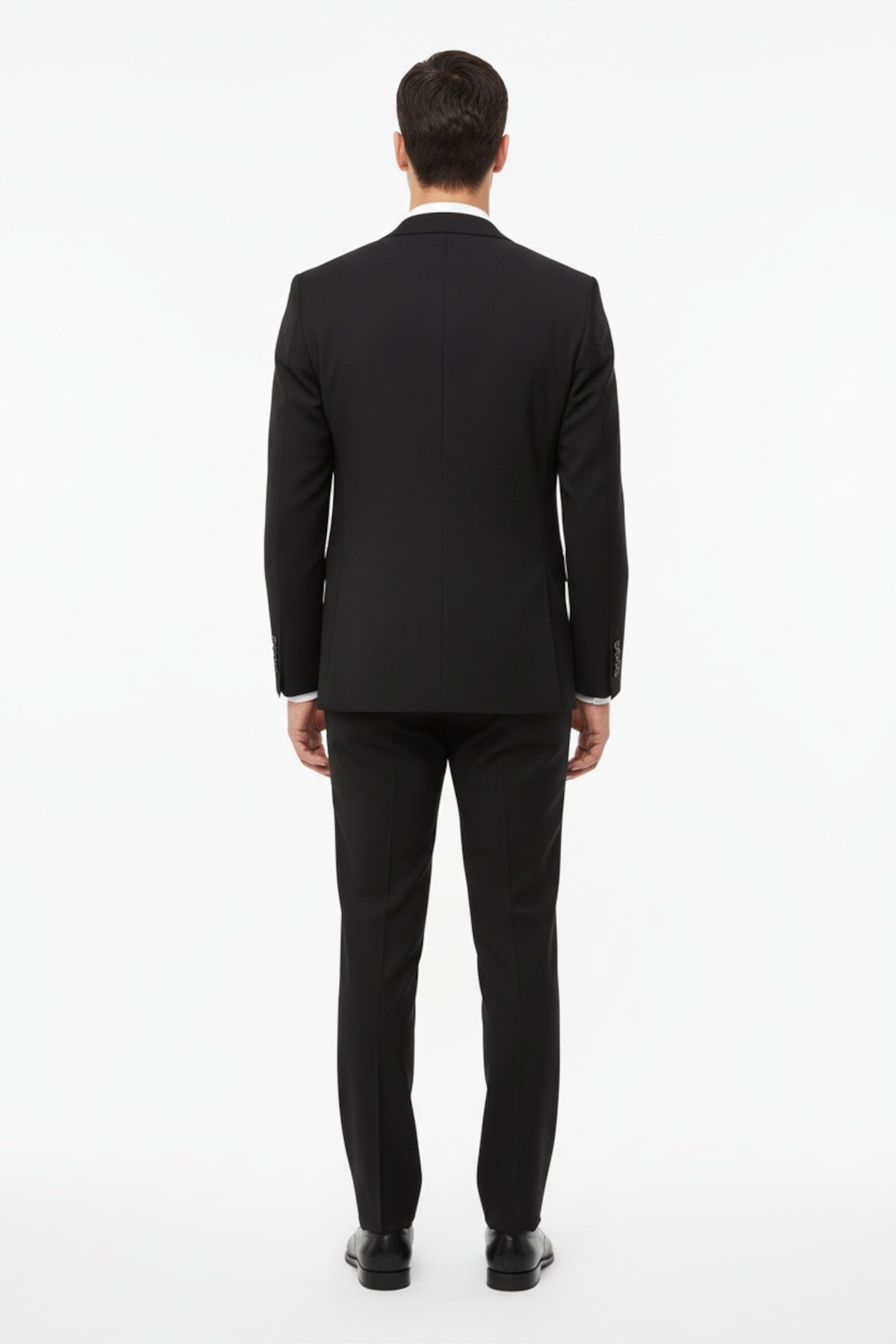 Double 3 - Piece Suit — Black