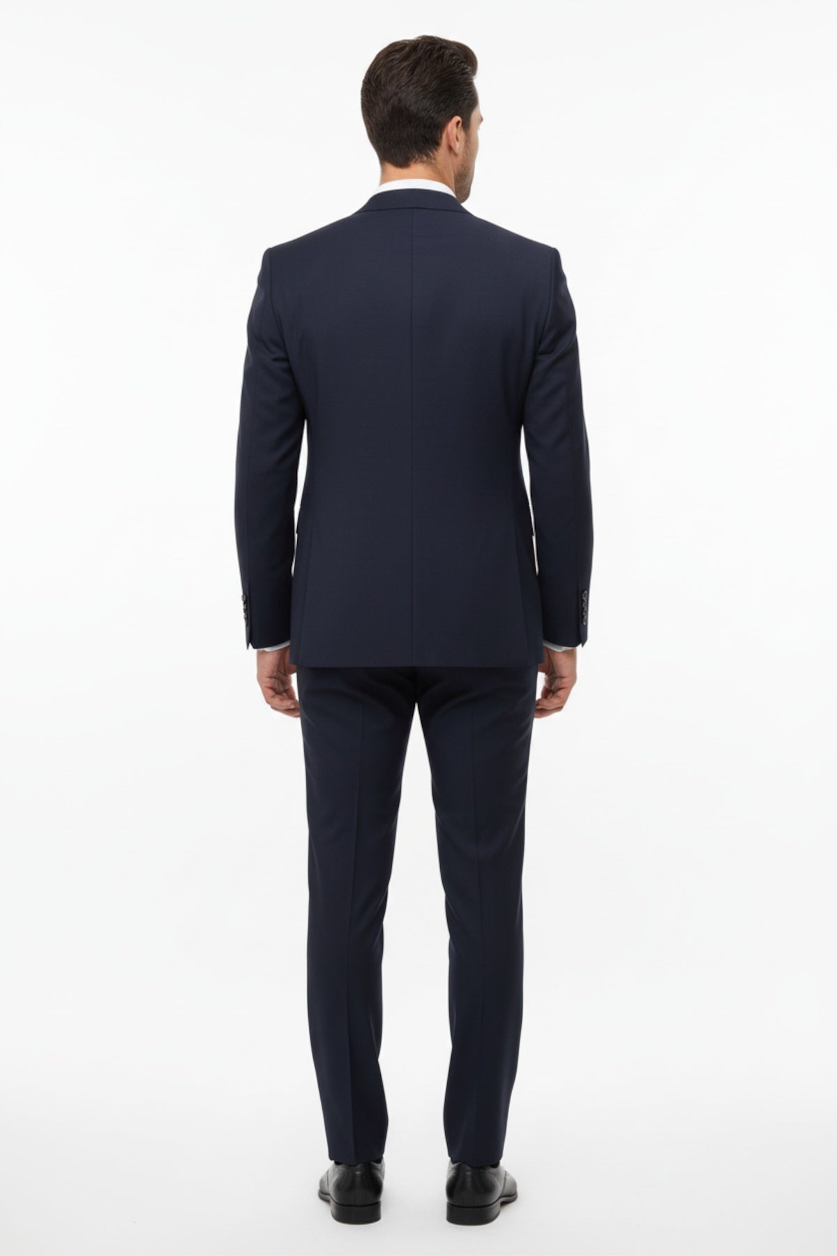 Double 3 - Piece Suit — Navy