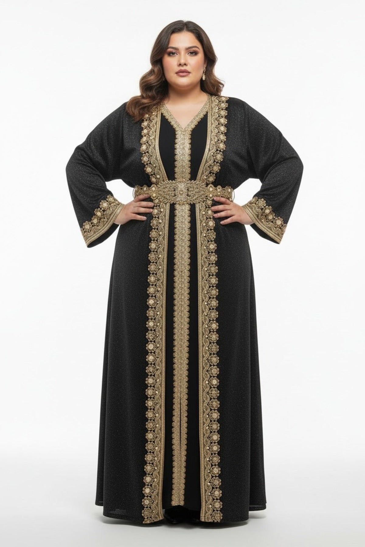 Plus - Size Black Dress