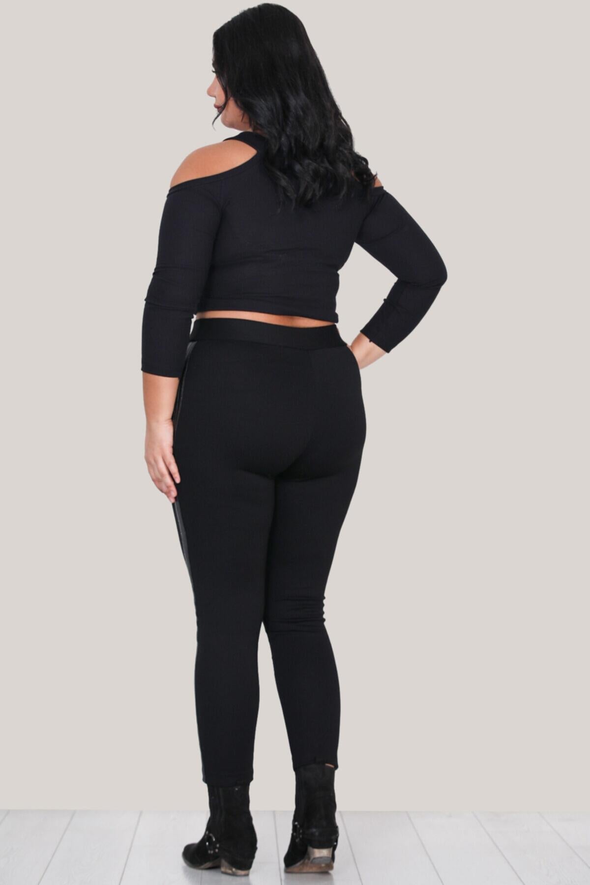 Black Plus - Size Leggings