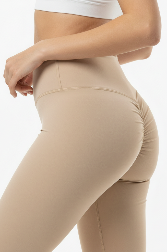 Push - Up High‑Waist Leggings — Stone