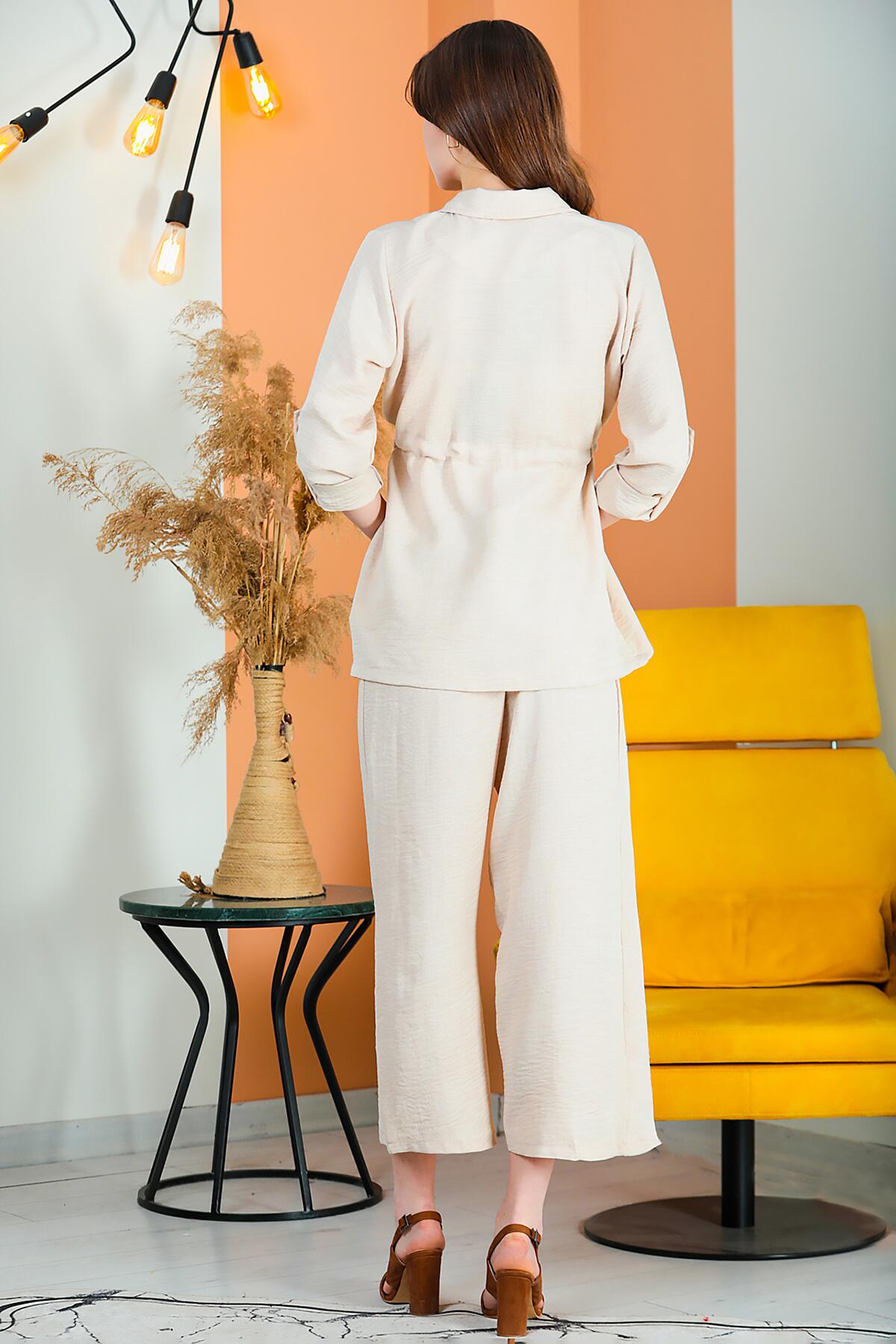 Flammé Two - Piece Set — Stone