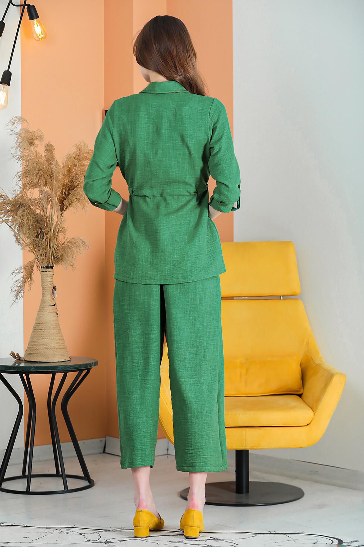 Flammé Two - Piece Set — Green
