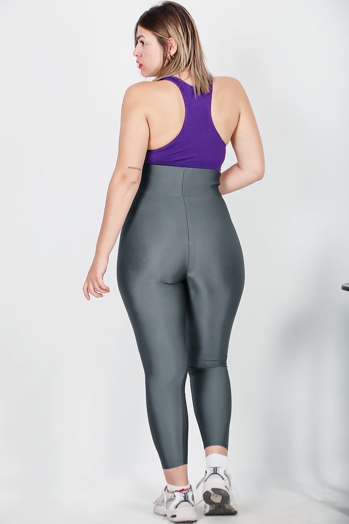 Plus - Size Leggings — Grey