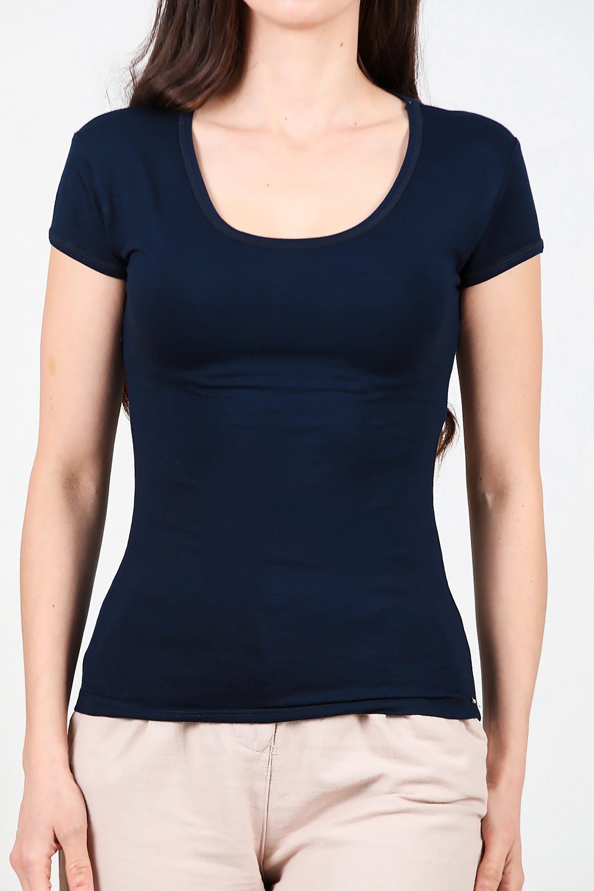 Crew - Neck T - Shirt — Navy