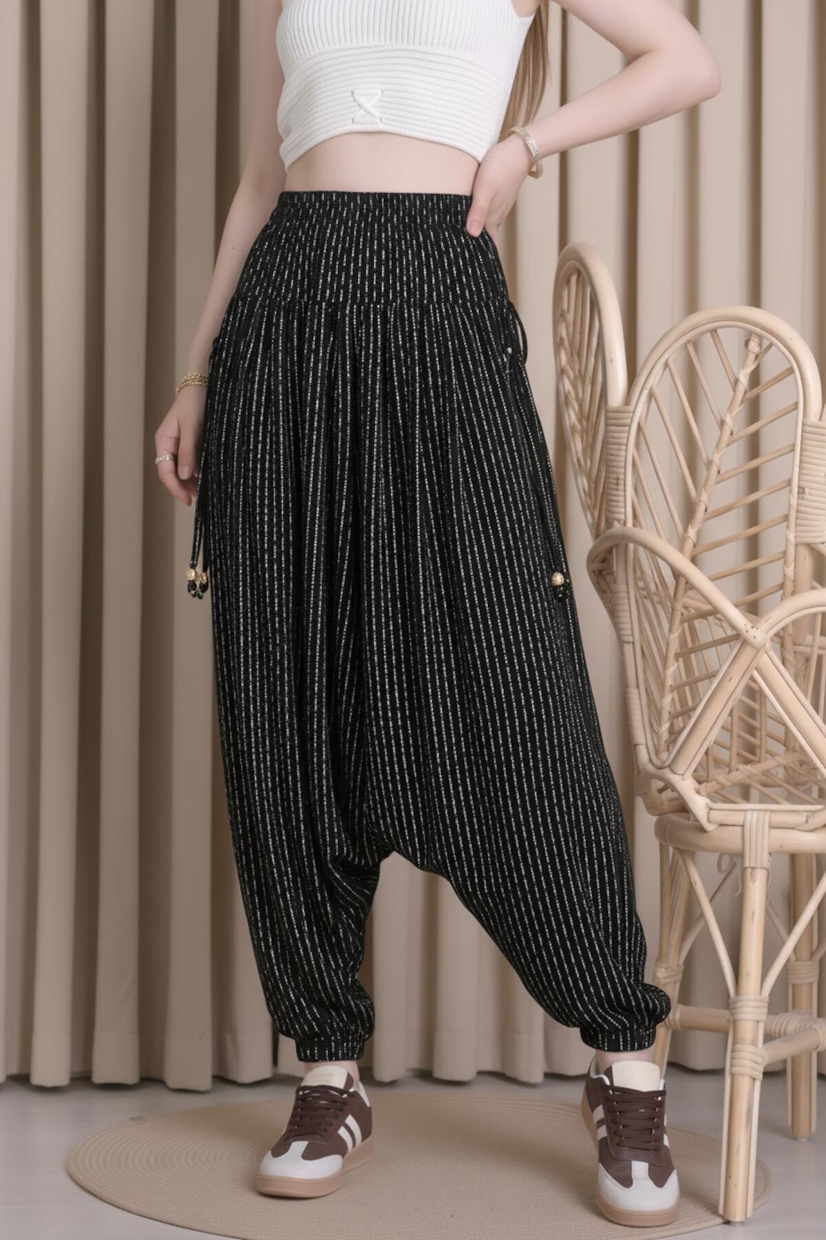 Pigment - Beaded Trousers — Multicolor
