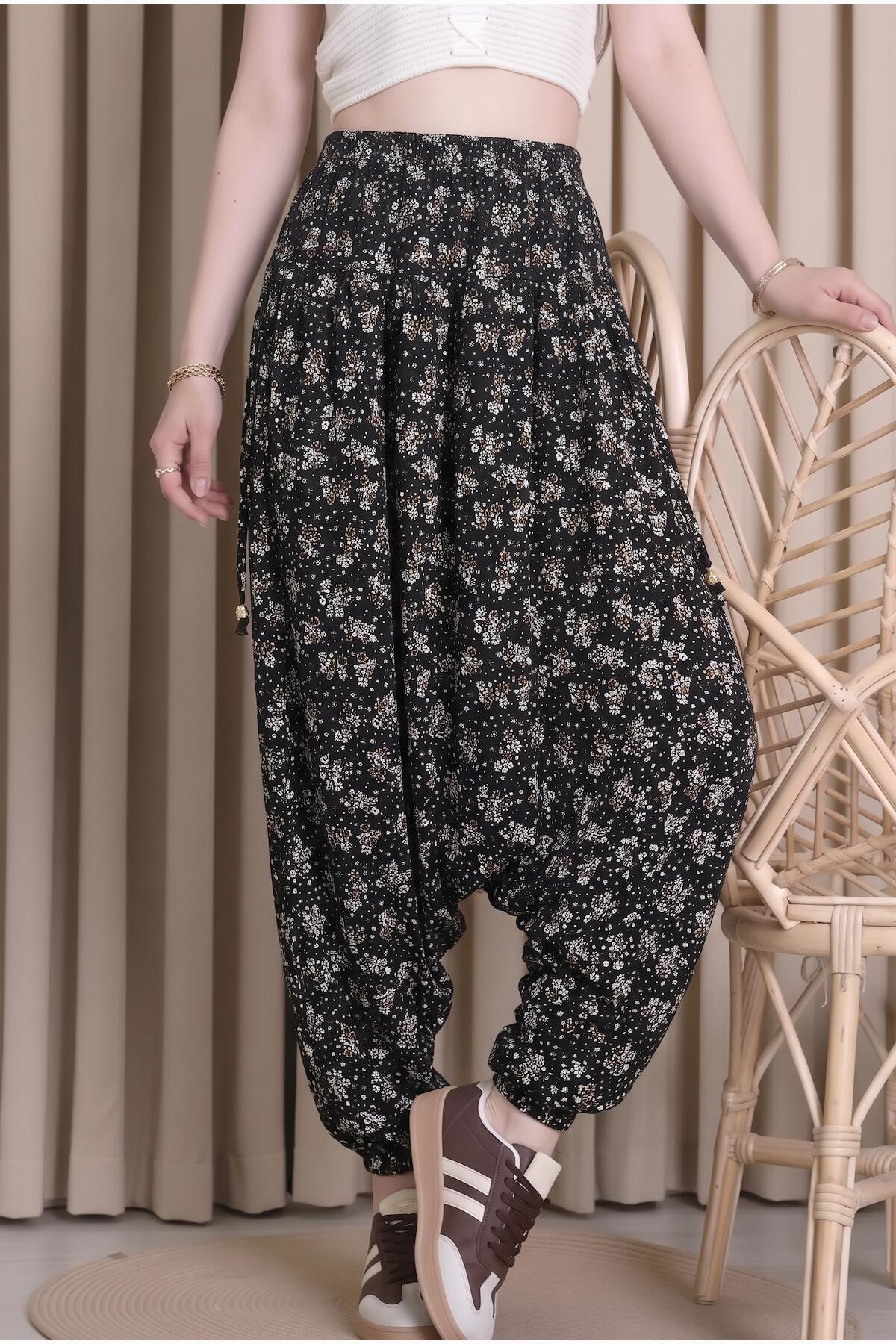 Women's Pigment Beaded Trousers – Multicolor