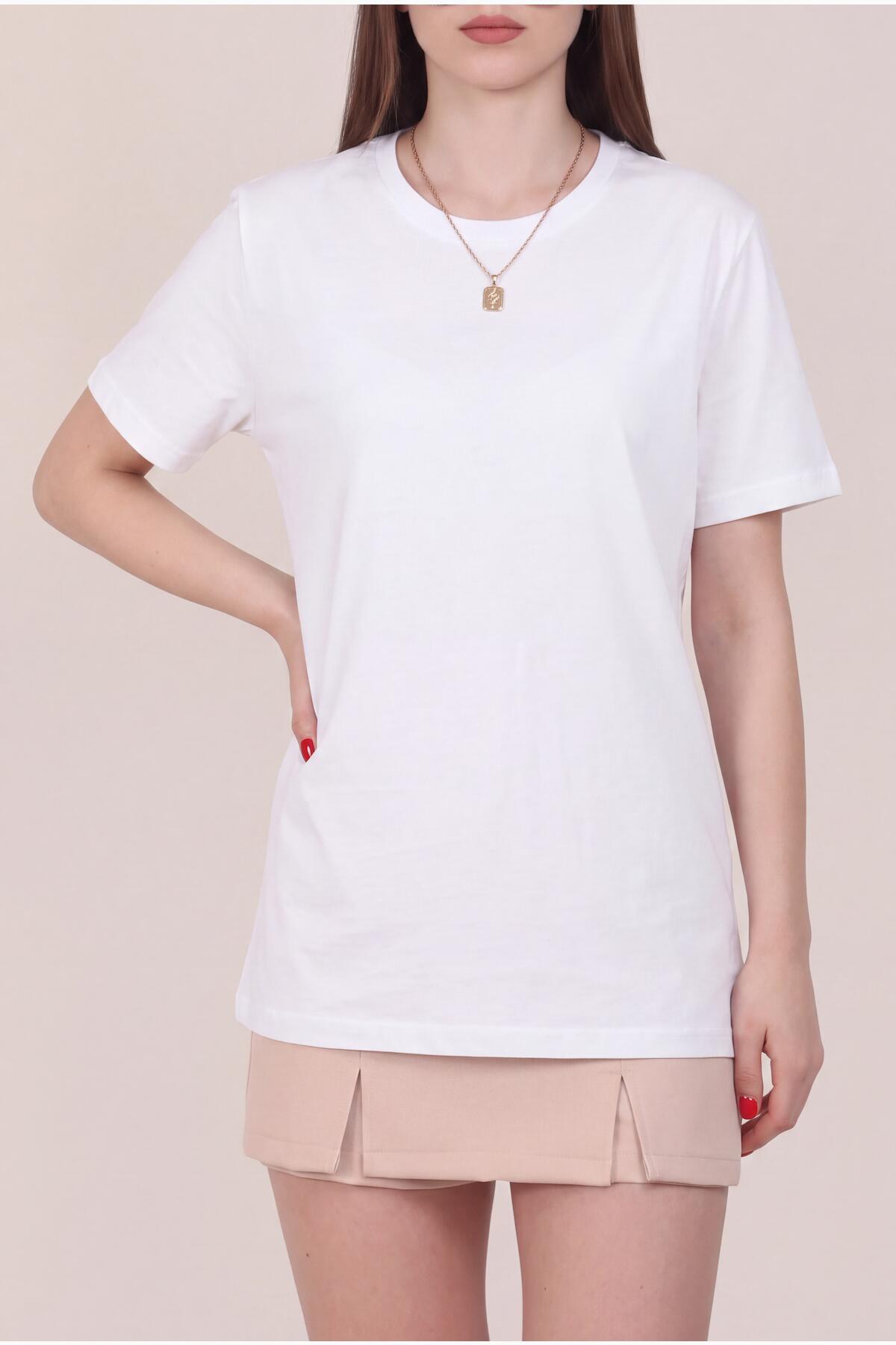 White Lace - Back Jersey Blouse