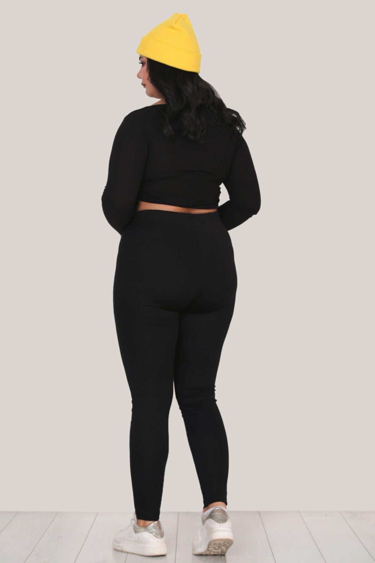 Plus - Size Leggings - Black
